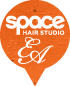 space hair studio and essential aesthetics event icon